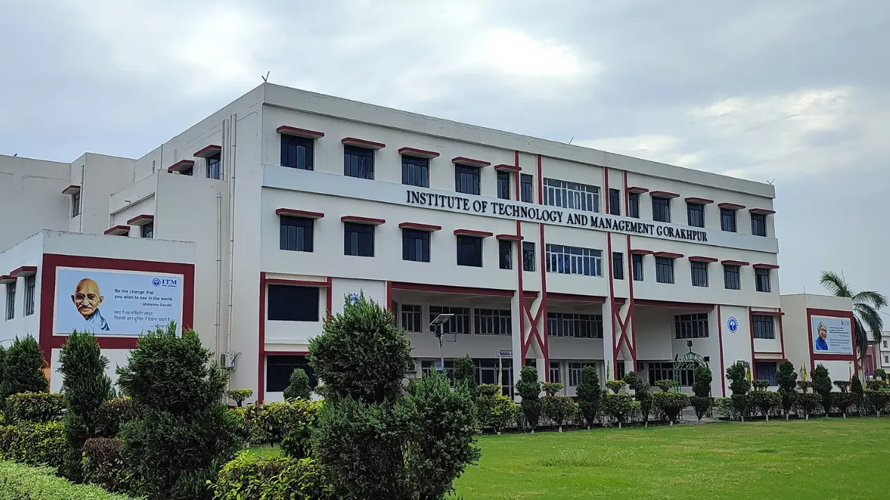 ITM Gorakhpur B.Tech College Campus Front View