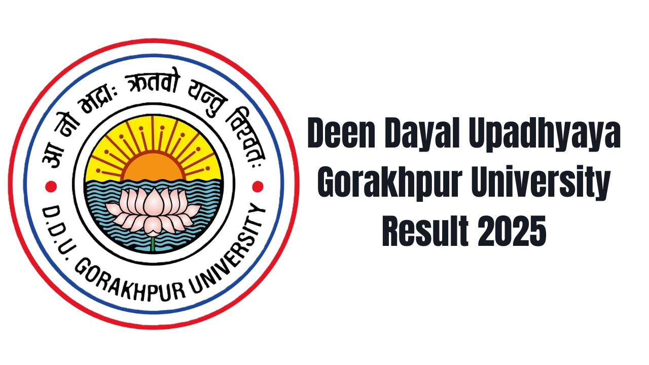 Deen Dayal Upadhyaya Gorakhpur University Result 2025