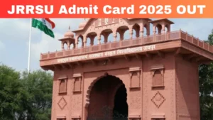 JRRSU Admit Card 2025 OUT