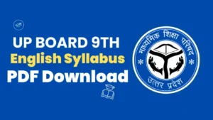 up board class 9th english syllabus