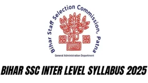 Bihar SSC Inter Level Syllabus 2025