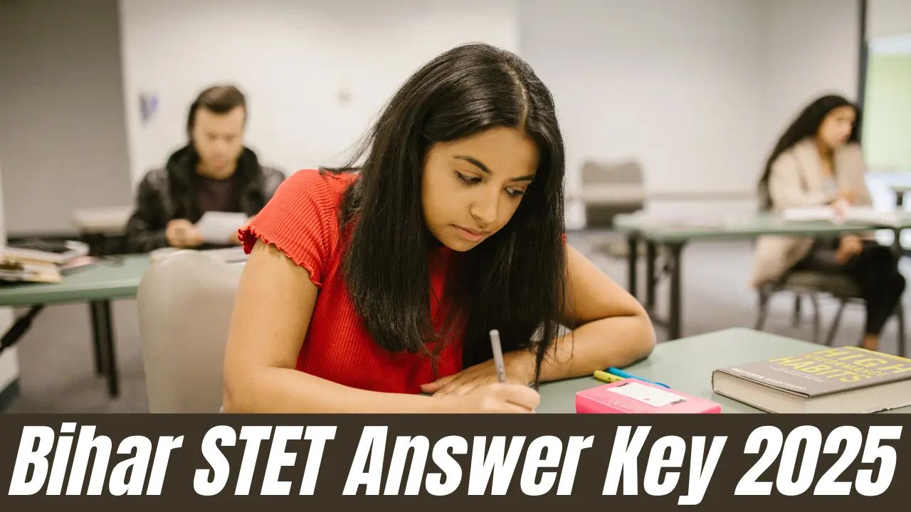 Bihar STET Answer Key 2025