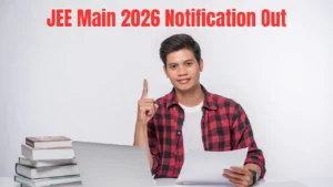 JEE Main 2026 Notification Out