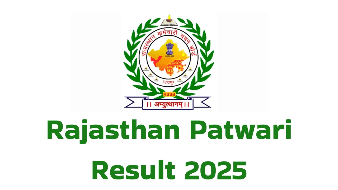 Rajasthan Patwari Result 2025
