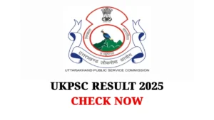 UKPSC Result 2025