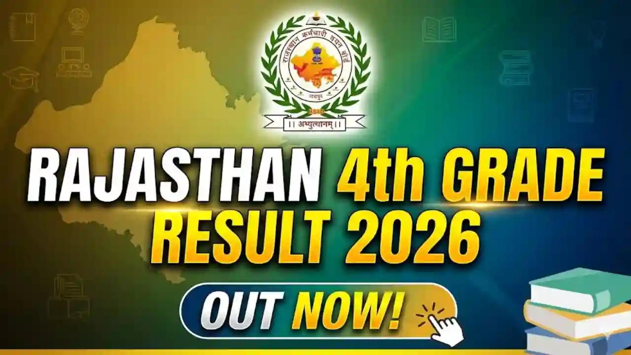 Rajasthan 4th Grade Result 2026