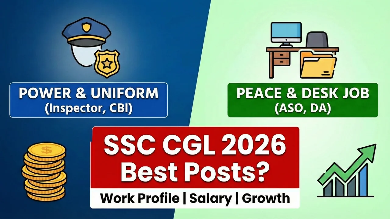 SSC CGL 2026 में कौन-कौन सी पोस्ट Best है