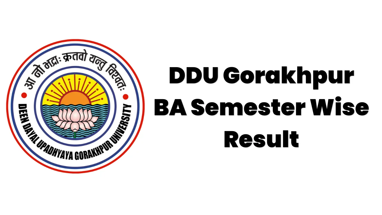 ddu gorakhpur university ba semester wise result
