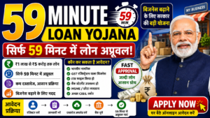 59 Minute Loan Yojana Kya Hai? पूरी जानकारी